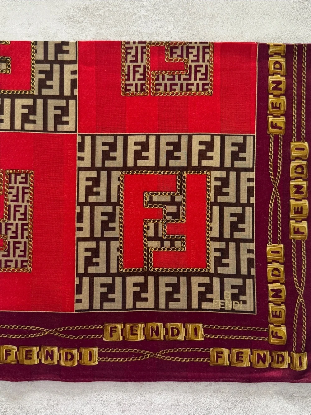 Fendi designer cotton